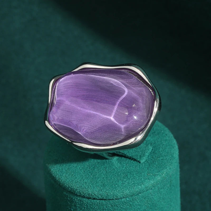 Violet Aura Ring