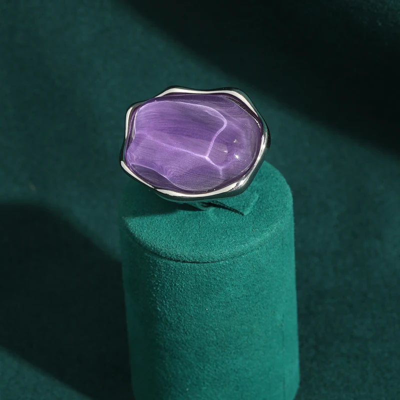 Violet Aura Ring