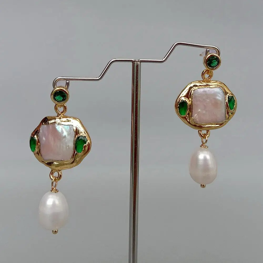 Opal Garden Drop Earrings