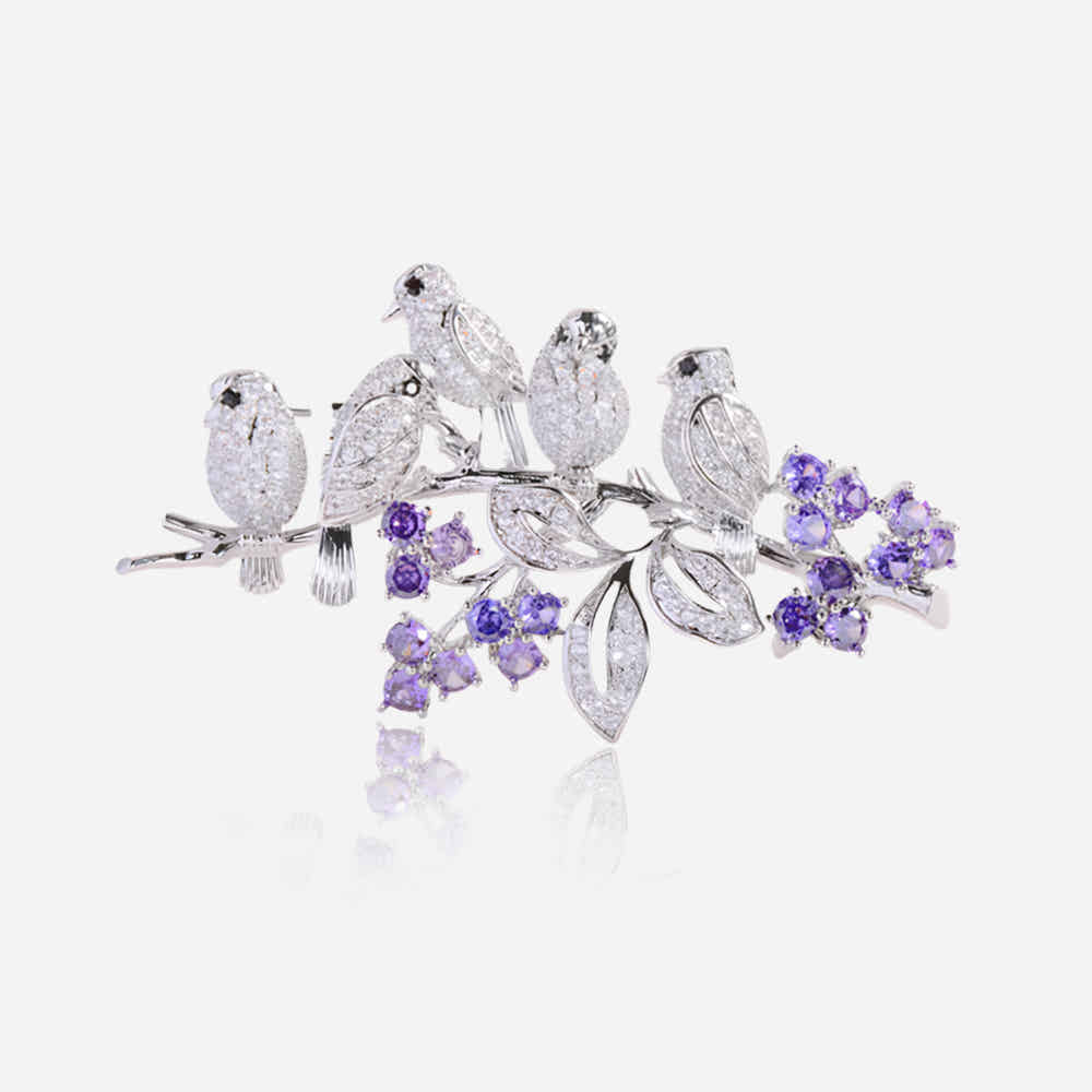 Songbird Garden Broche