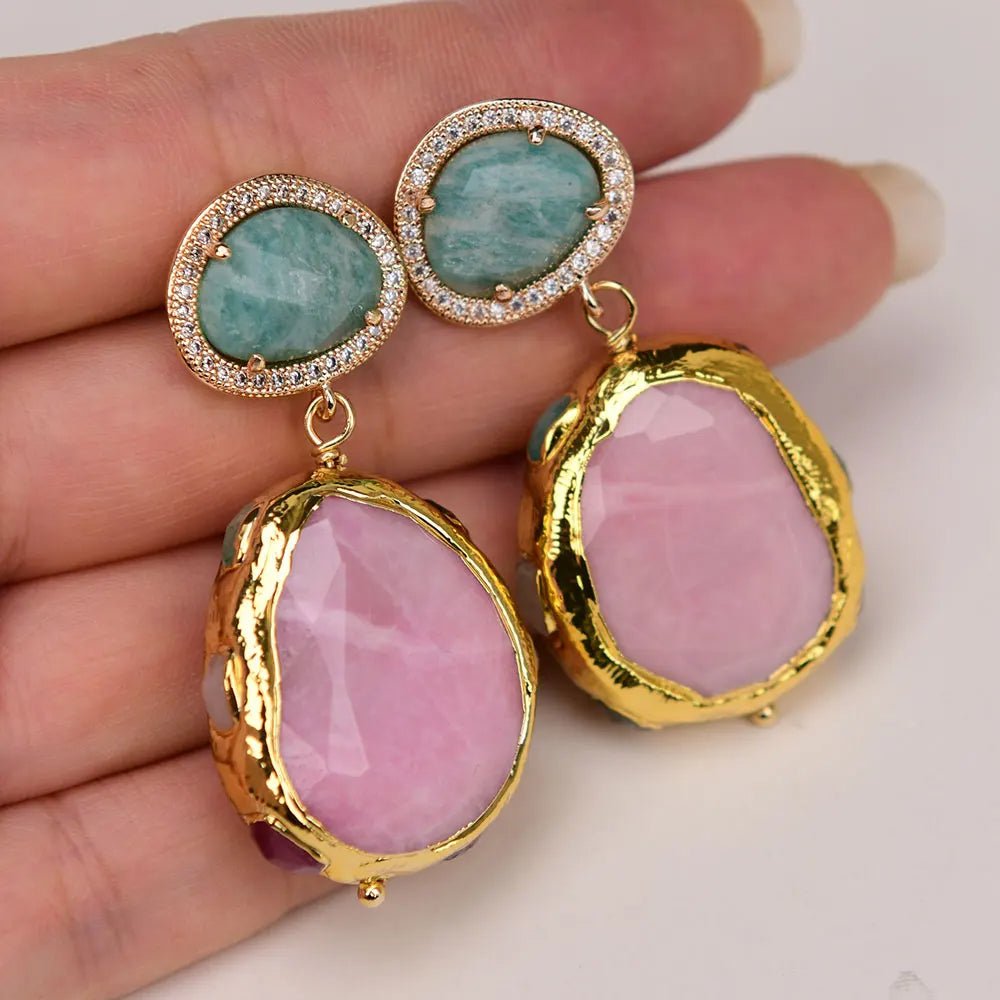 Amazon Bloom Drop Earrings - Voisson
