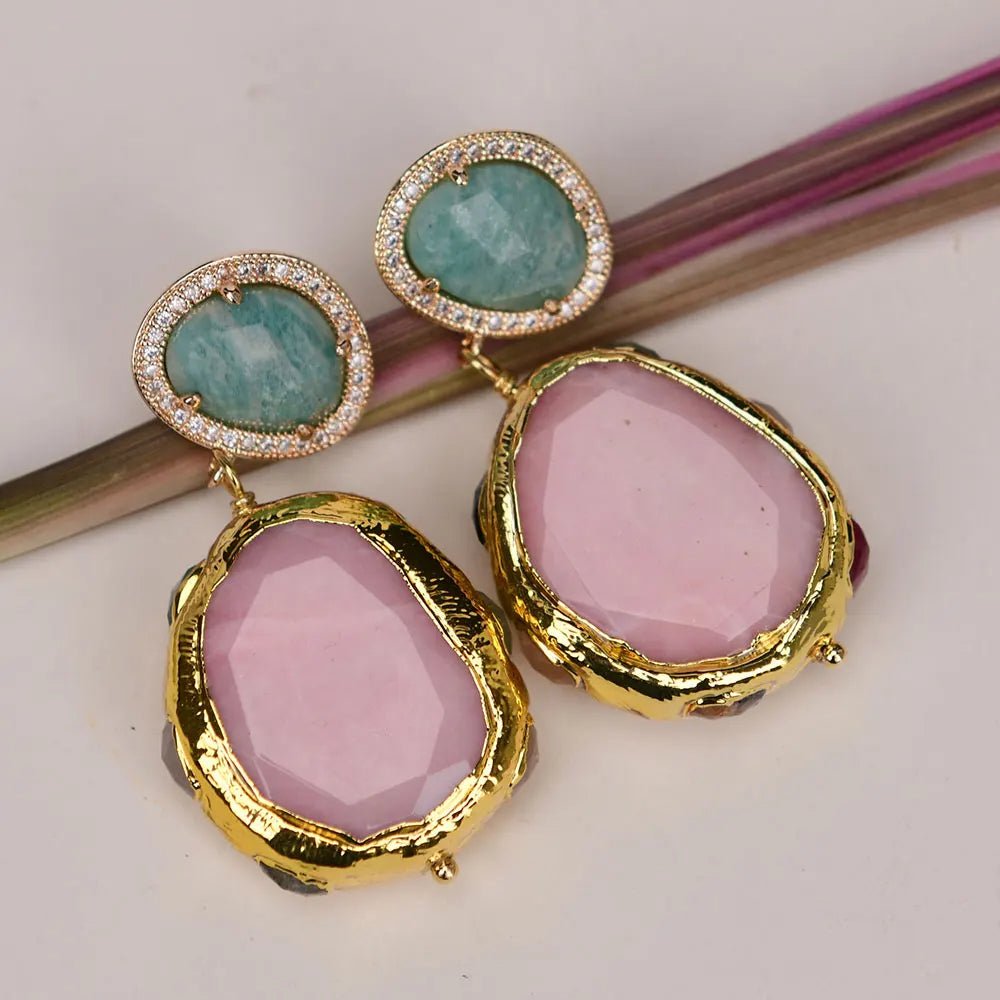 Amazon Bloom Drop Earrings - Voisson
