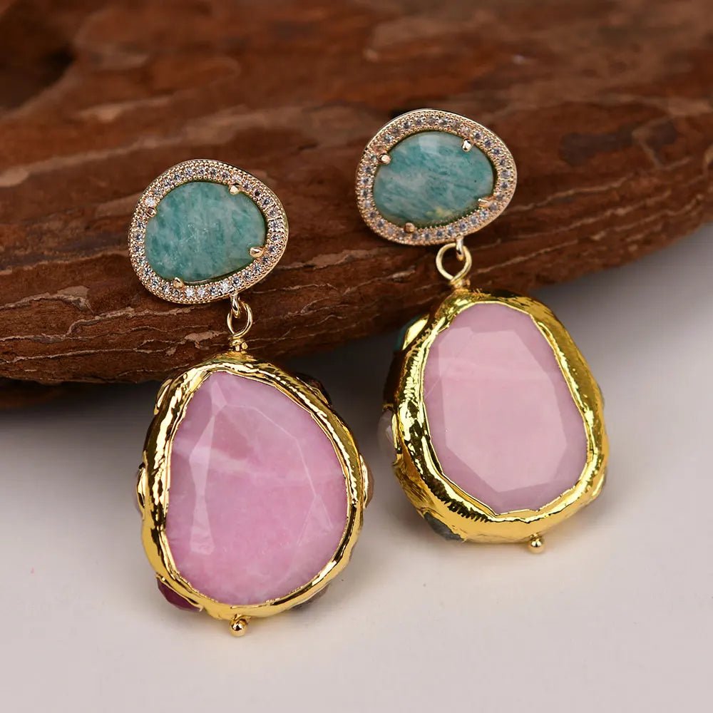 Amazon Bloom Drop Earrings - Voisson