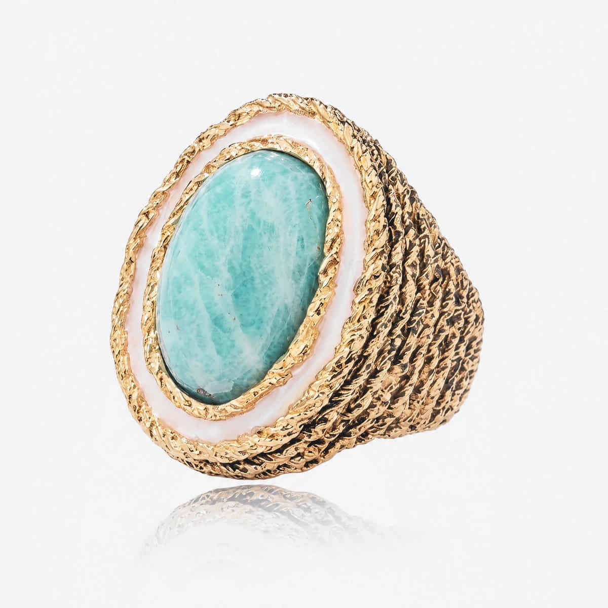 Aqua Crest Ring - Voisson