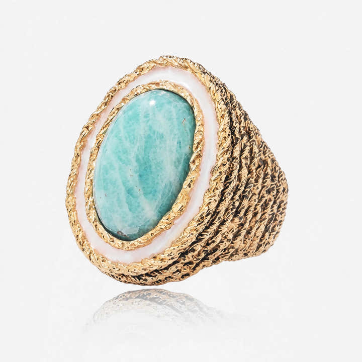 Aqua Crest Ring - Voisson