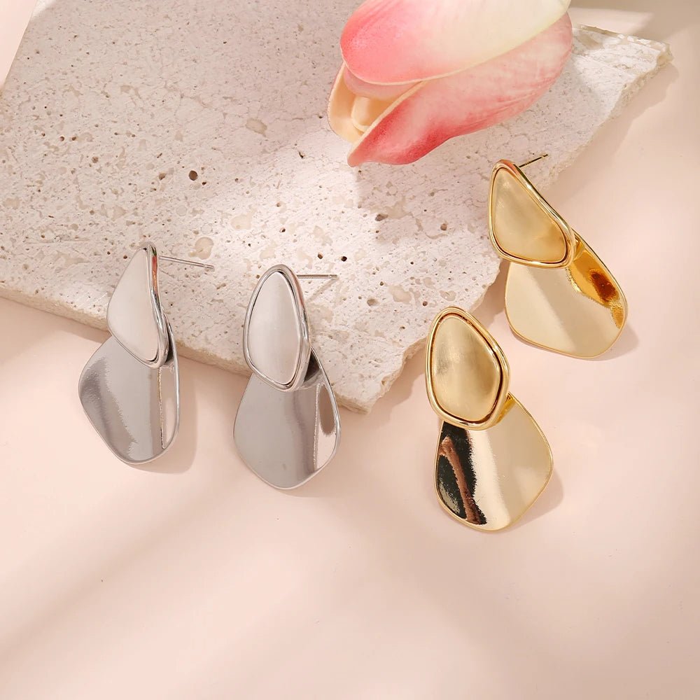 Artisan Drift Drop Earrings - Voisson