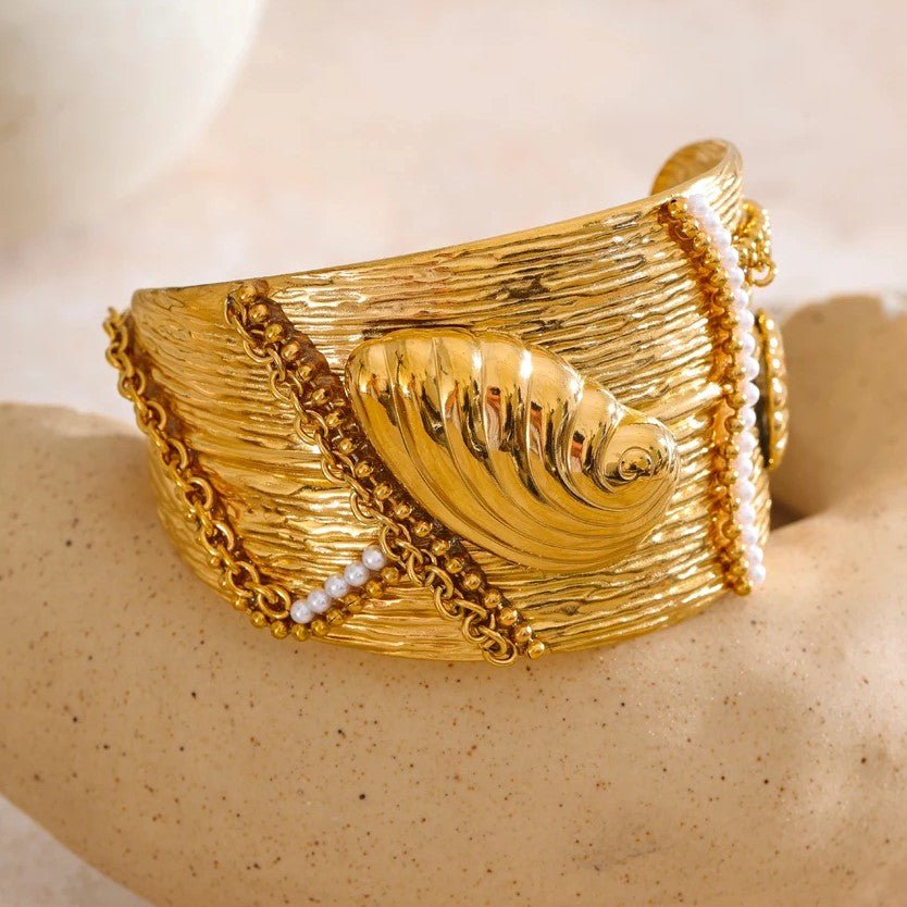 Atlantis Heirloom Cuff Bracelet - Voisson