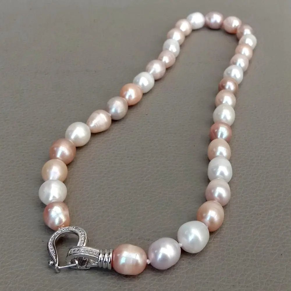 Aurora Clasp Pearl Necklace - Voisson