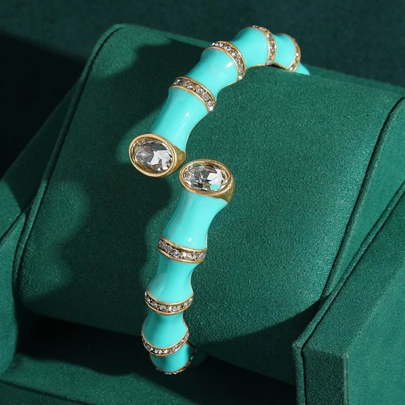 BambooGleam Open Bracelet - Voisson
