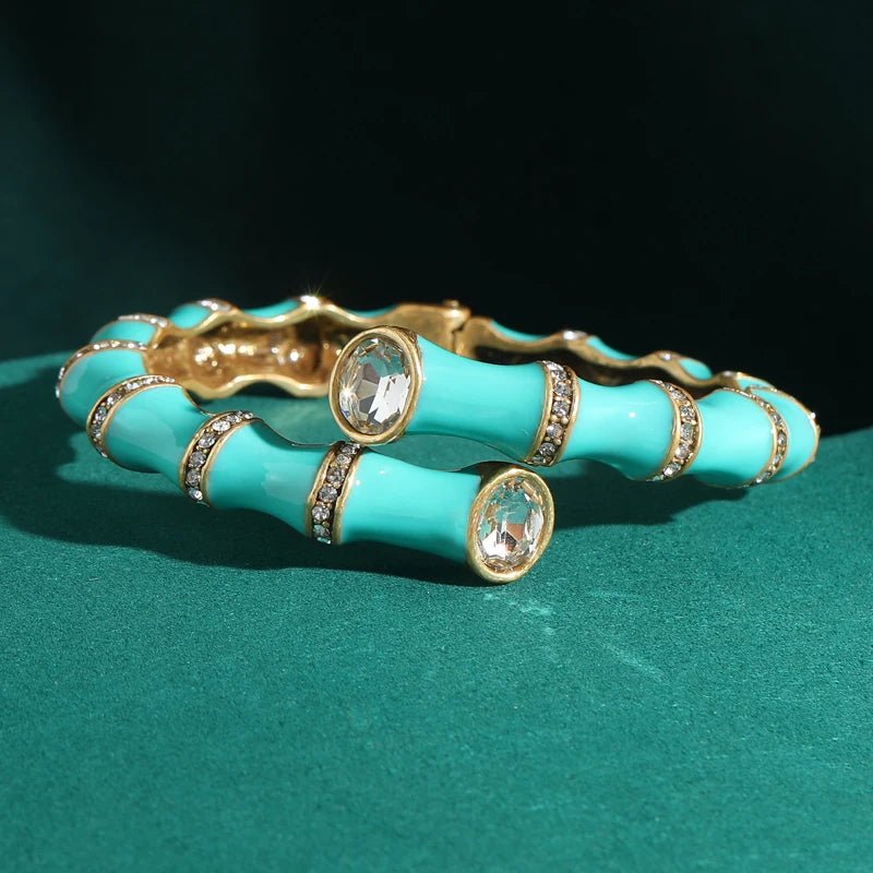 BambooGleam Open Bracelet - Voisson