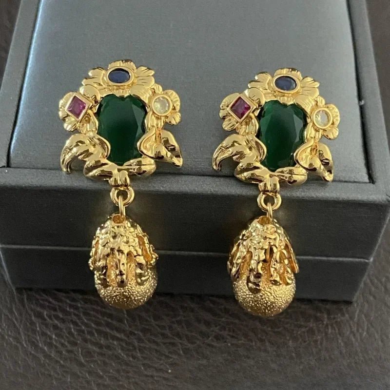 Baroque Blossom Earrings - Voisson