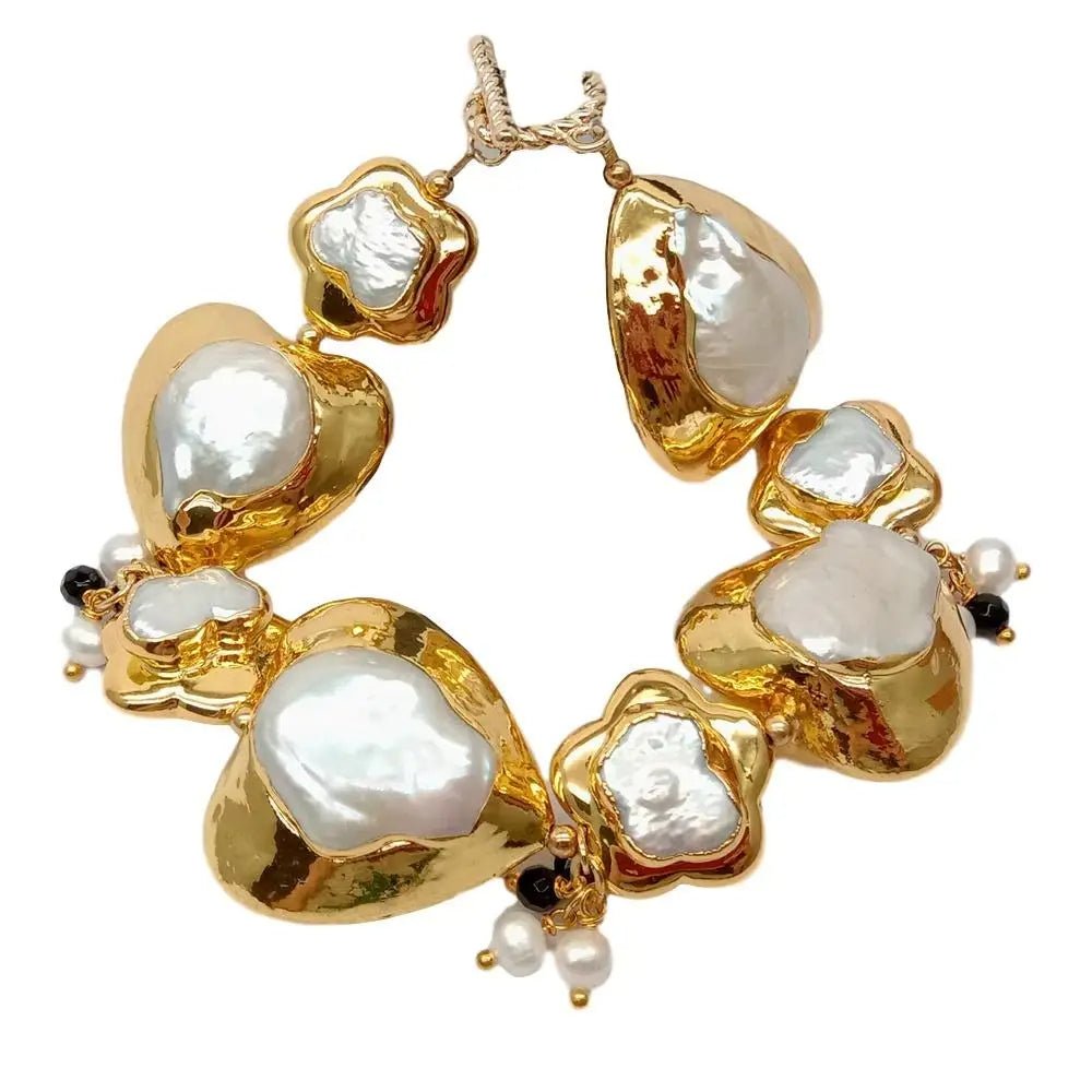 Baroque Empress Pearl Bracelet - Voisson
