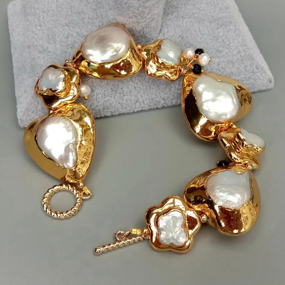 Baroque Empress Pearl Bracelet - Voisson
