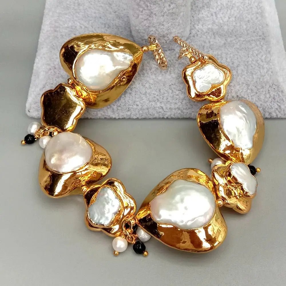 Baroque Empress Pearl Bracelet - Voisson