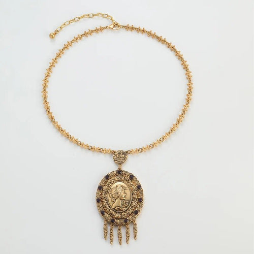 Baroque Empress Statement Necklace - Voisson