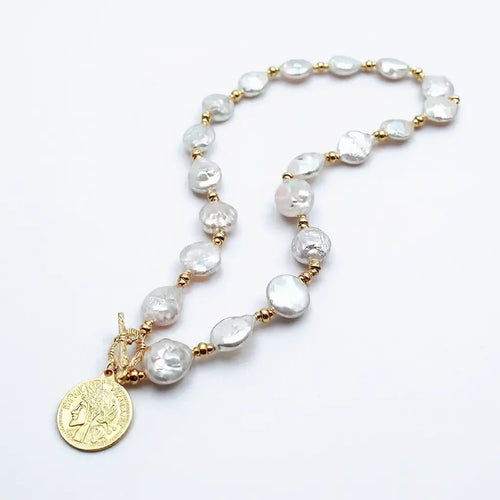 Baroque Legacy Pendant Necklace - Voisson
