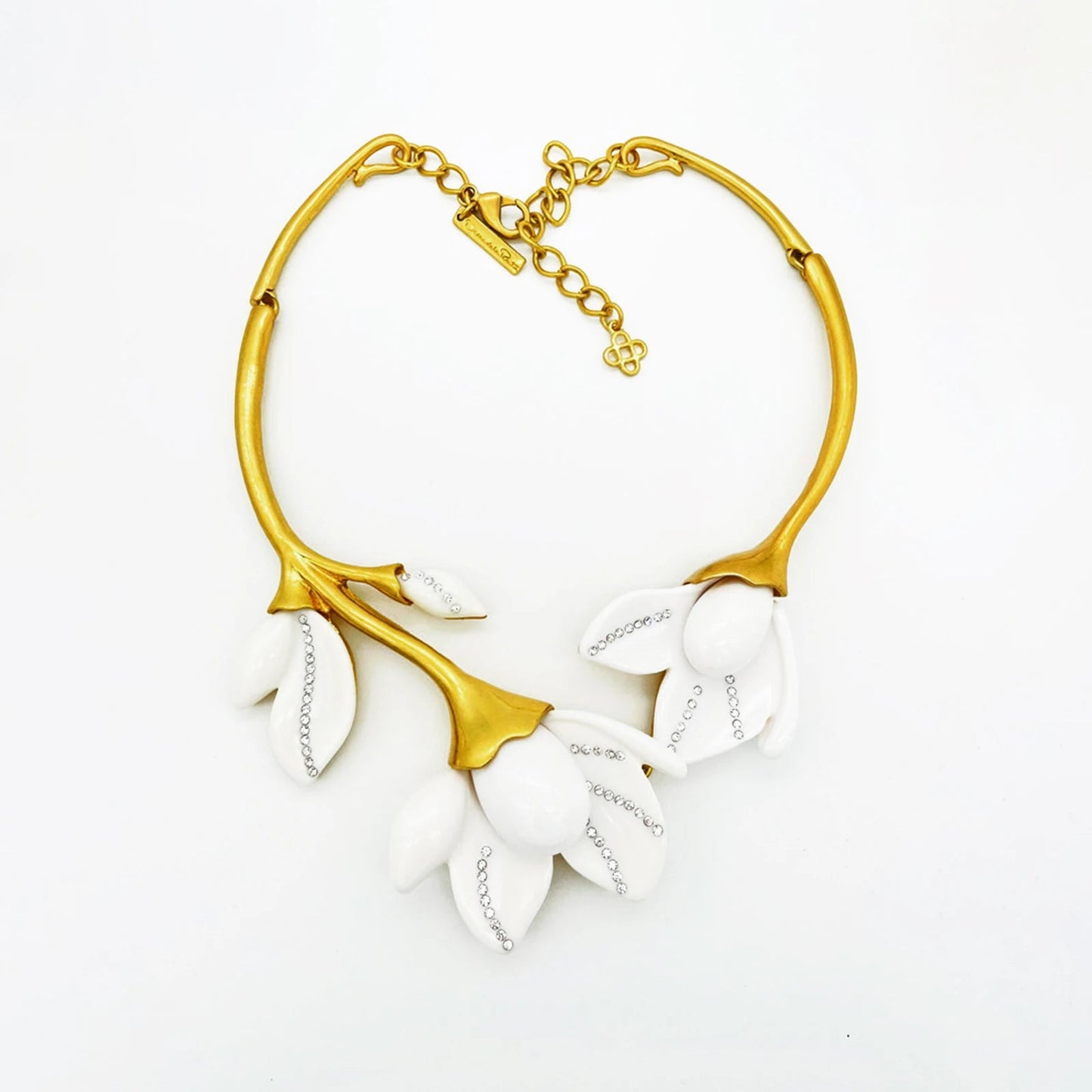 Blooming Magnolia Retro Flower Necklace - Voisson