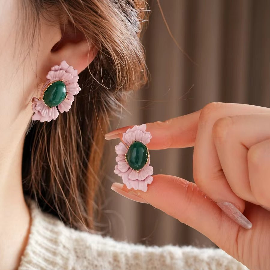 Blossom Meadow Statement Earrings - Voisson