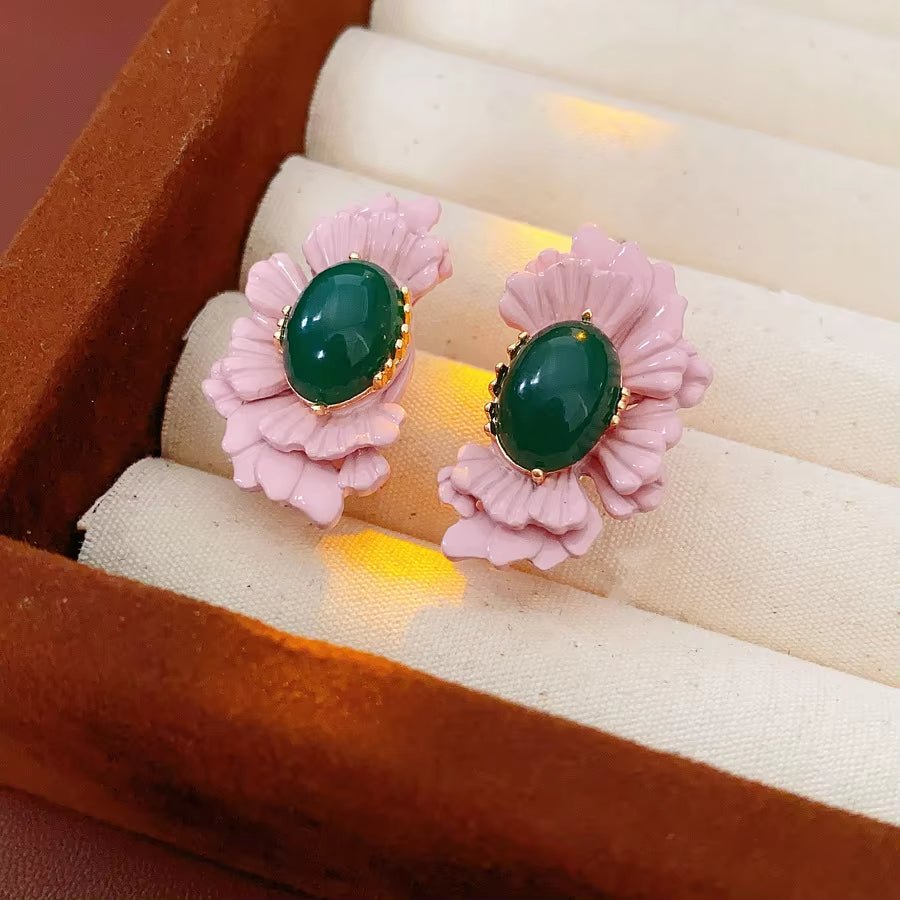 Blossom Meadow Statement Earrings - Voisson