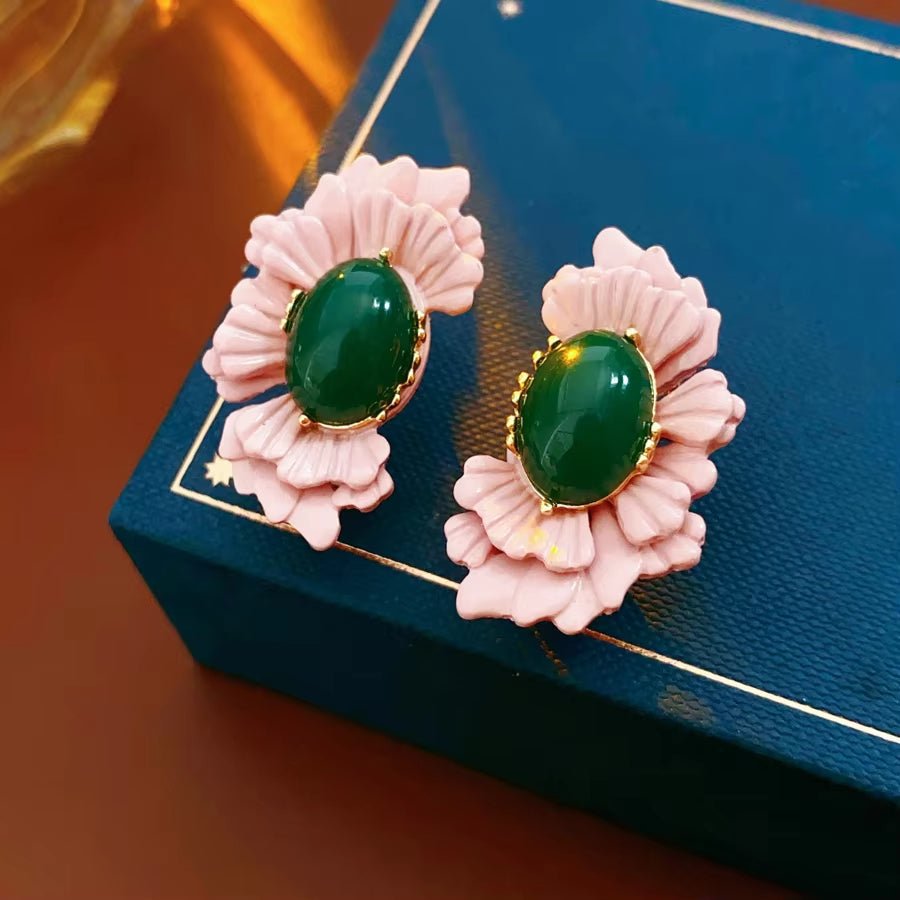 Blossom Meadow Statement Earrings - Voisson