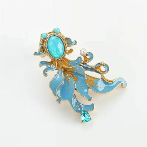 Blue Mirage Statement Ring - Voisson
