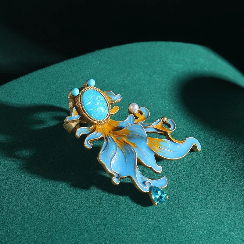 Blue Mirage Statement Ring - Voisson