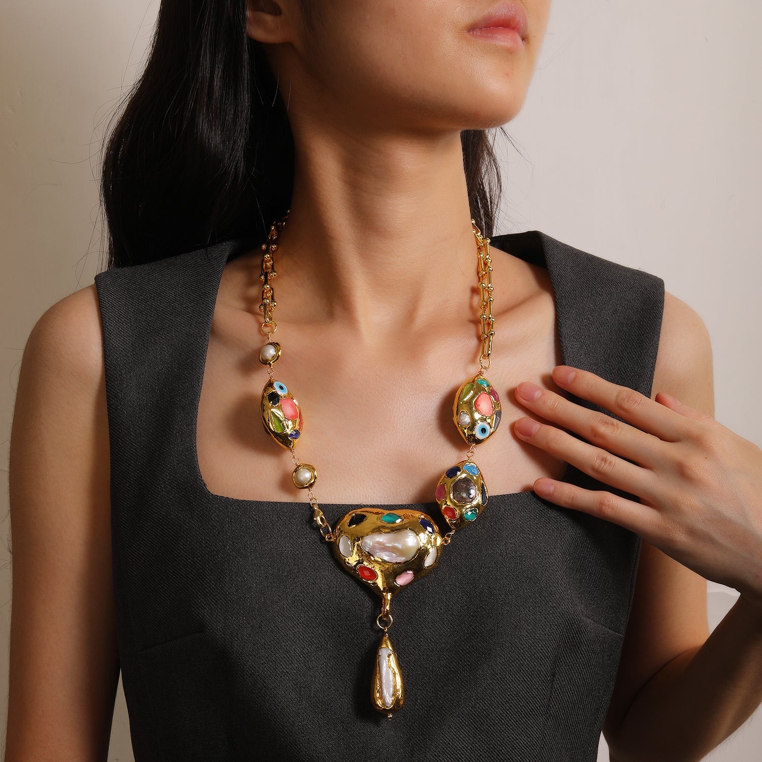 Celestial Ciphers Mirage Necklace - Voisson
