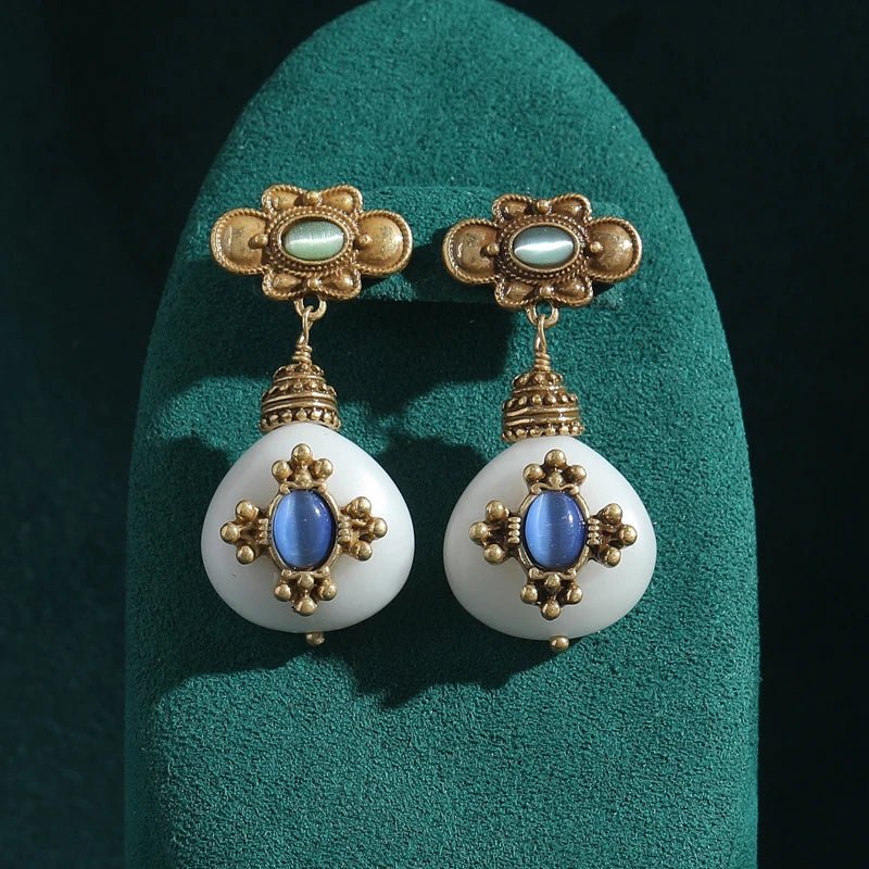 Celestial Relic Vintage Earrings - Voisson
