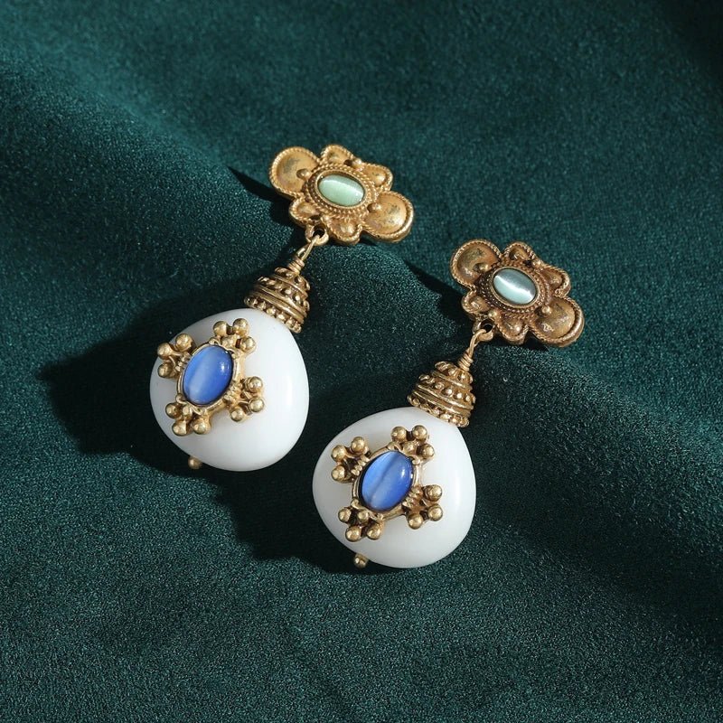 Celestial Relic Vintage Earrings - Voisson