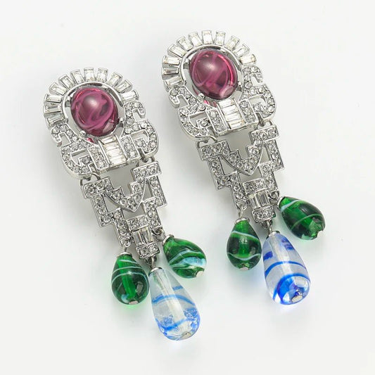 Celestique Clip On Earrings - Voisson