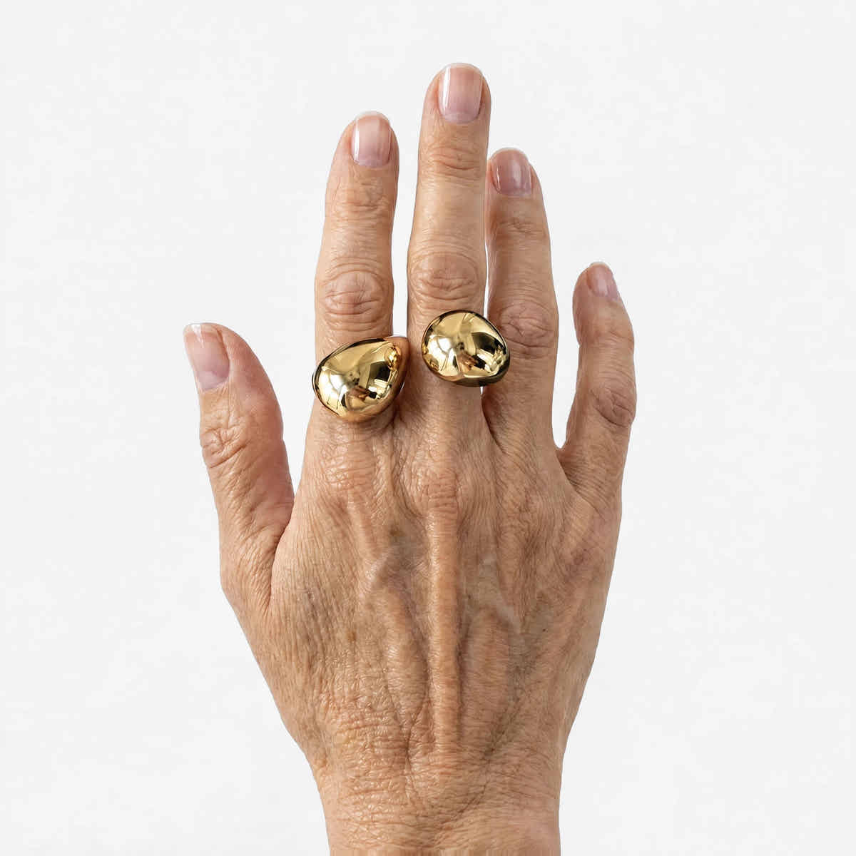 Chunky Water Drop Ring - Voisson