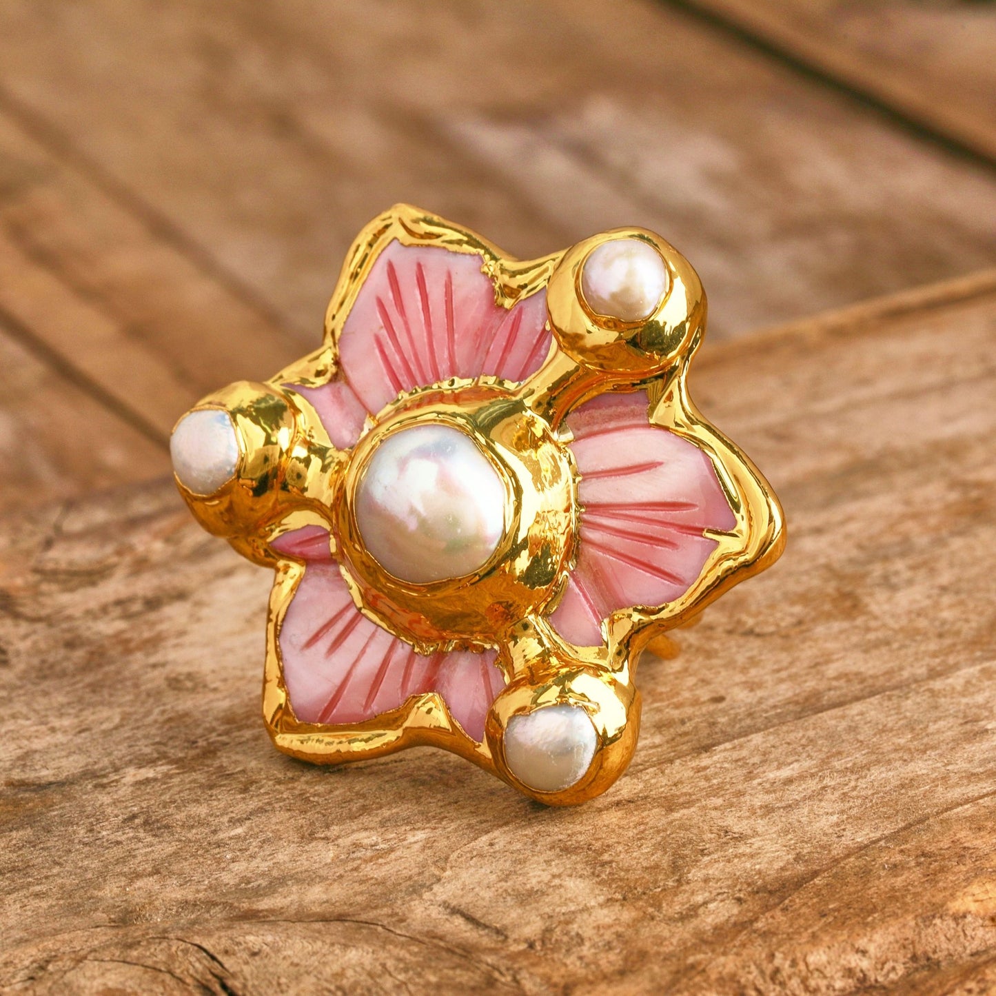 CrownDaisy Bold Ring - Voisson