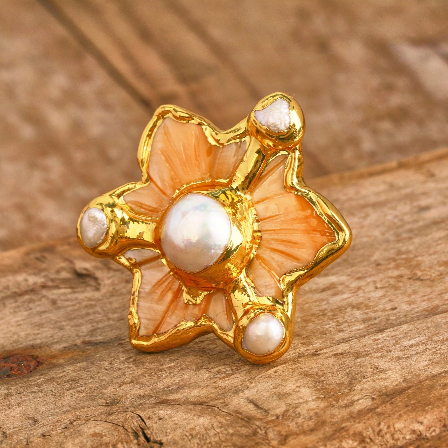 CrownDaisy Bold Ring - Voisson