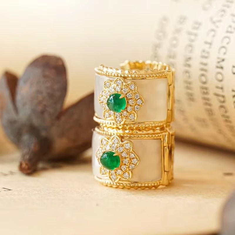 CrownLoom Statement Earrings - Voisson