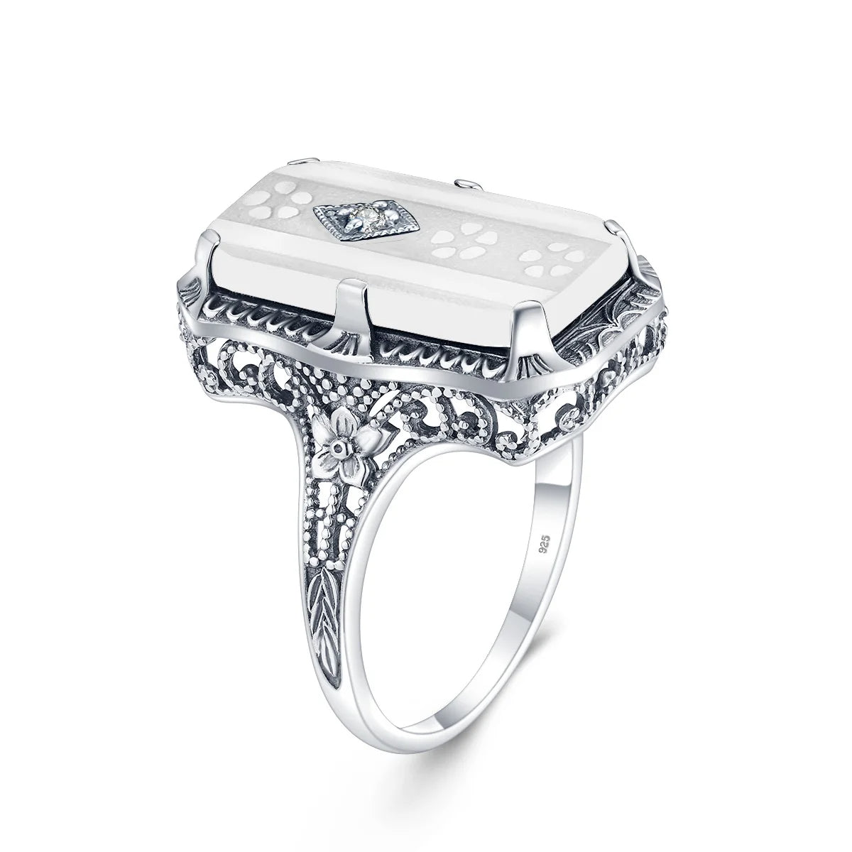 Crownmark 925 Silver Ring - Voisson