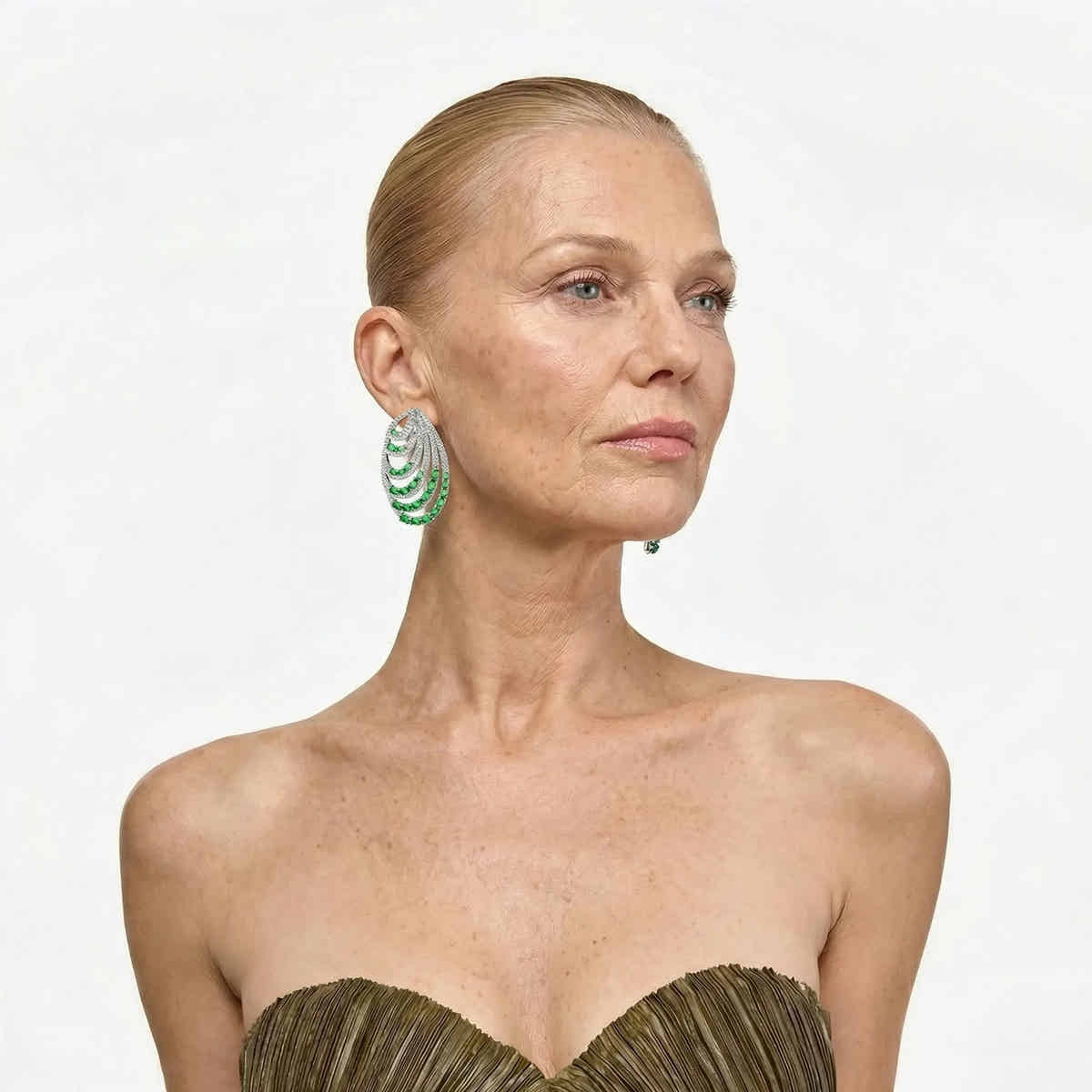 Crystal Opera Cascade Earrings - Voisson
