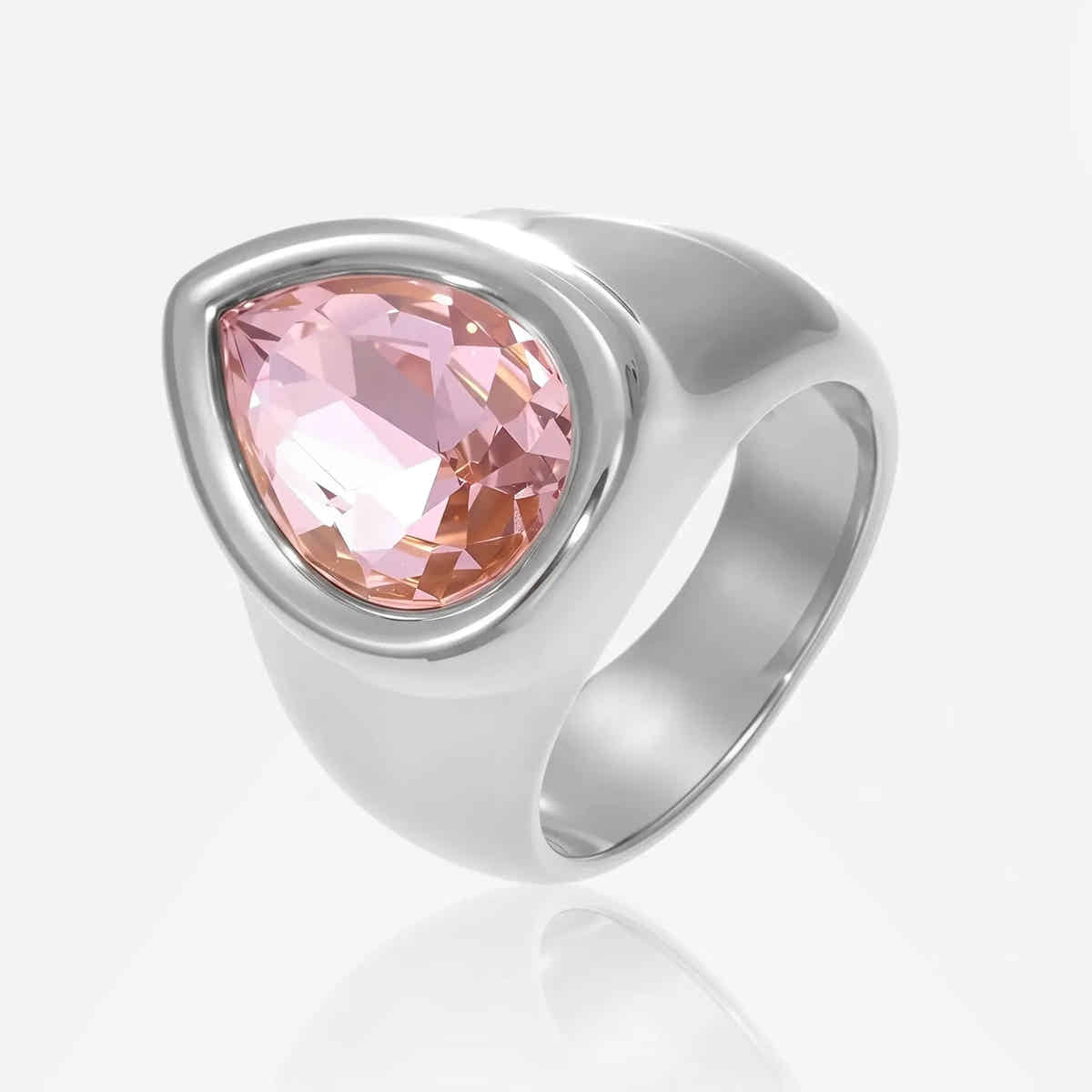 Crystal Teardrop Ring - Voisson