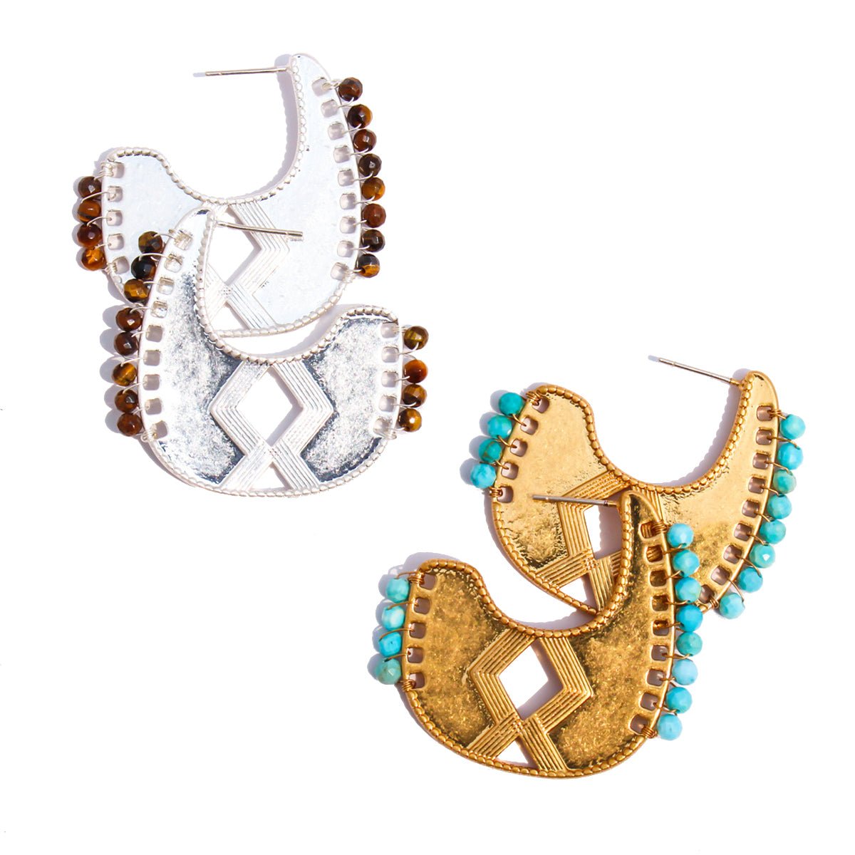 Desert Oracle Stud Earrings - Voisson