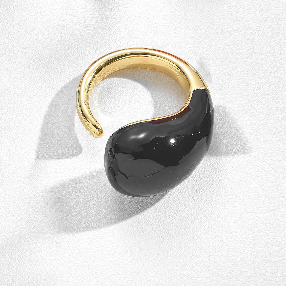 Dew Drop Enamel Ring - Voisson
