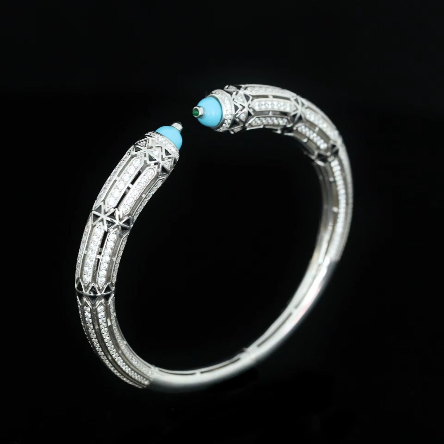 DivaLux 925 Silver Zircon Bracelet - Voisson