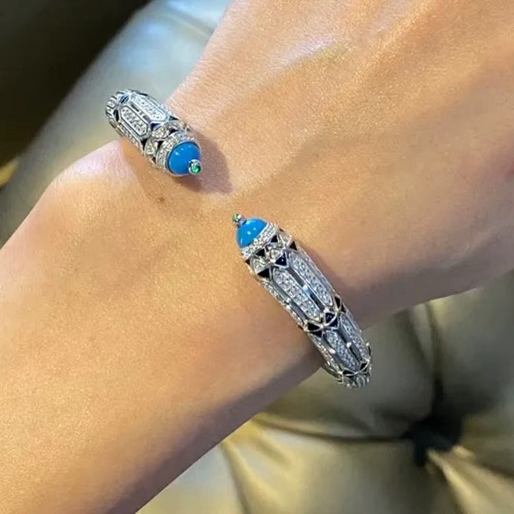 DivaLux 925 Silver Zircon Bracelet - Voisson