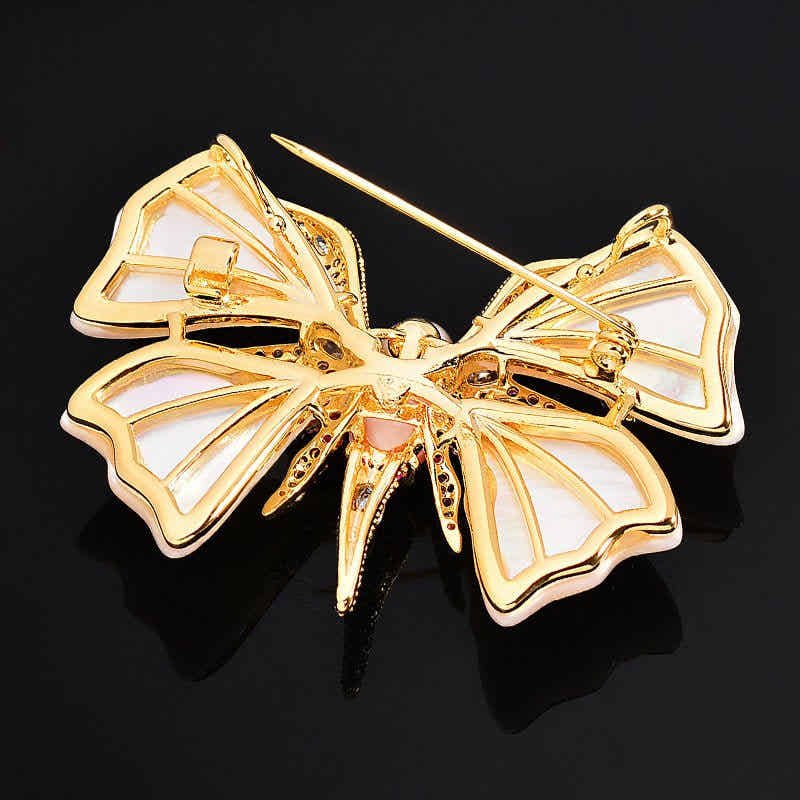 Dragonfly Blossom Brooch - Voisson
