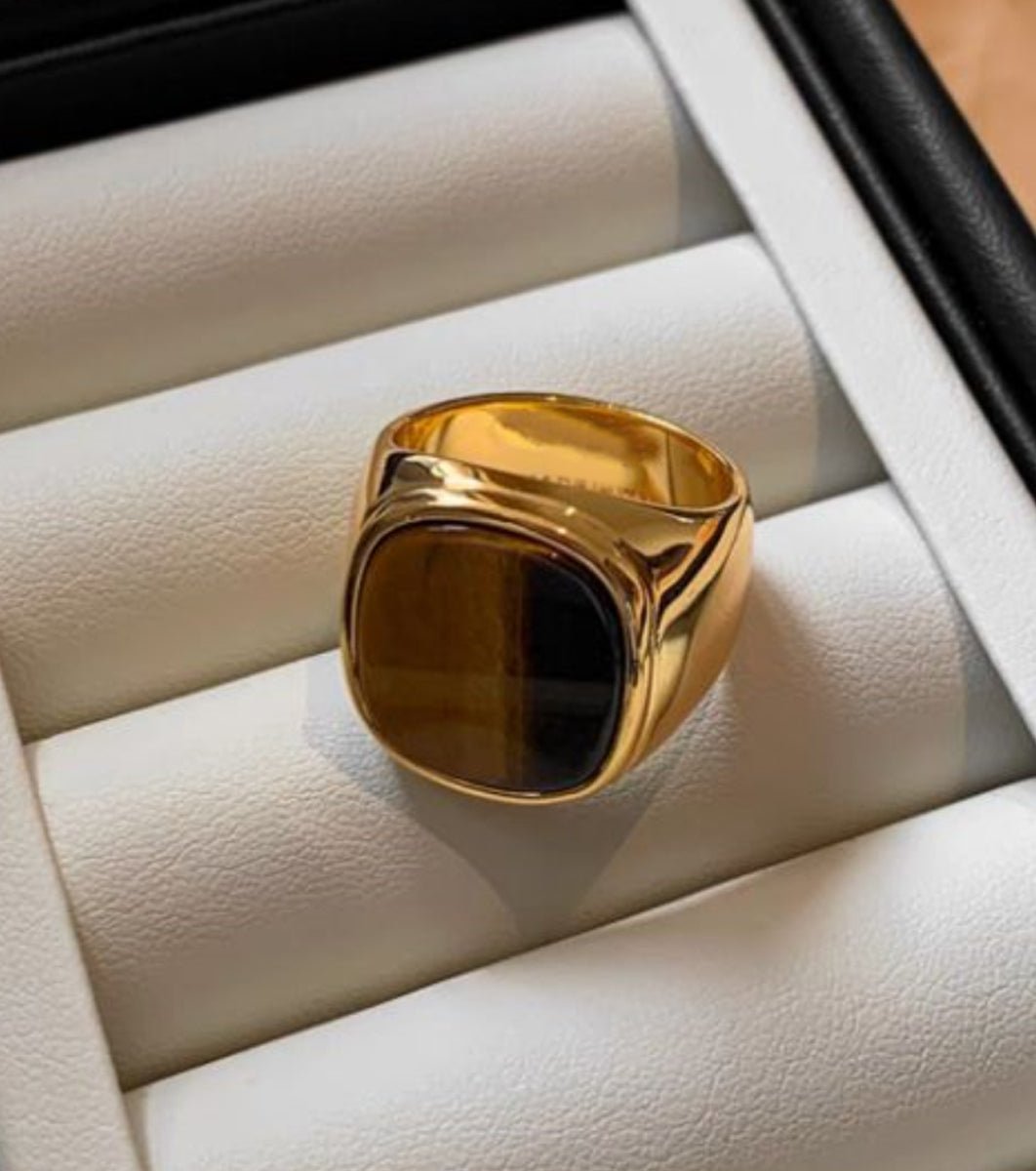 Dreamforge Stone Gold Ring - Voisson