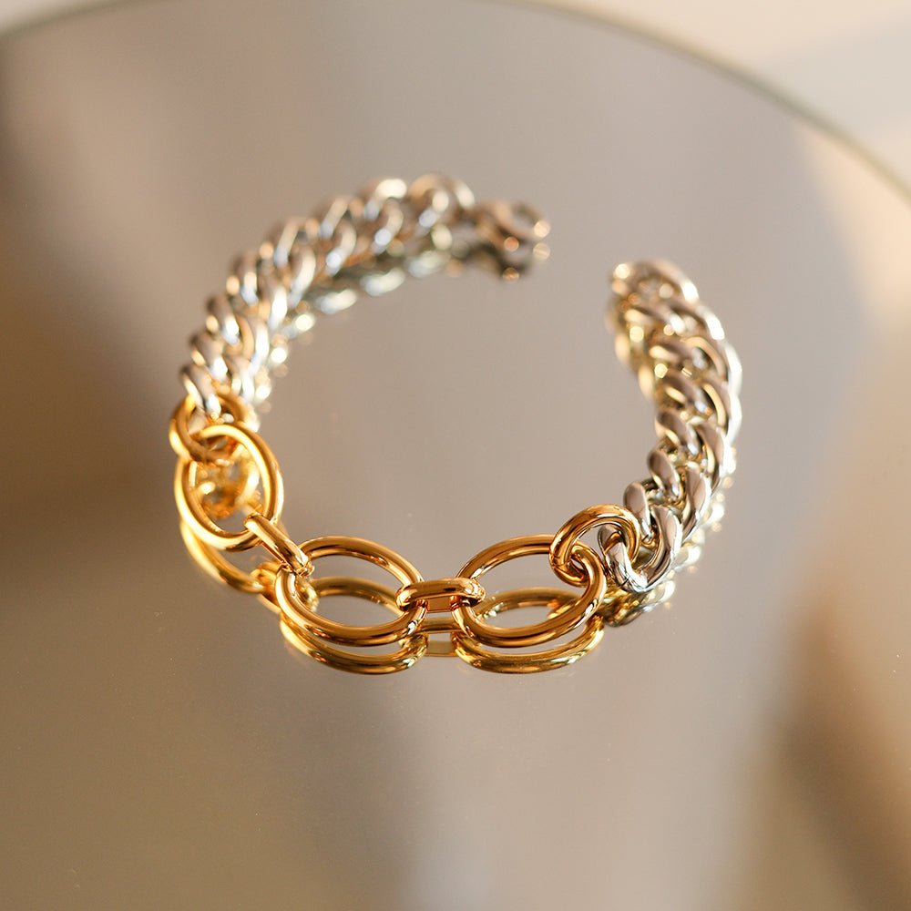 Duality Chain SS Bracelet - Voisson