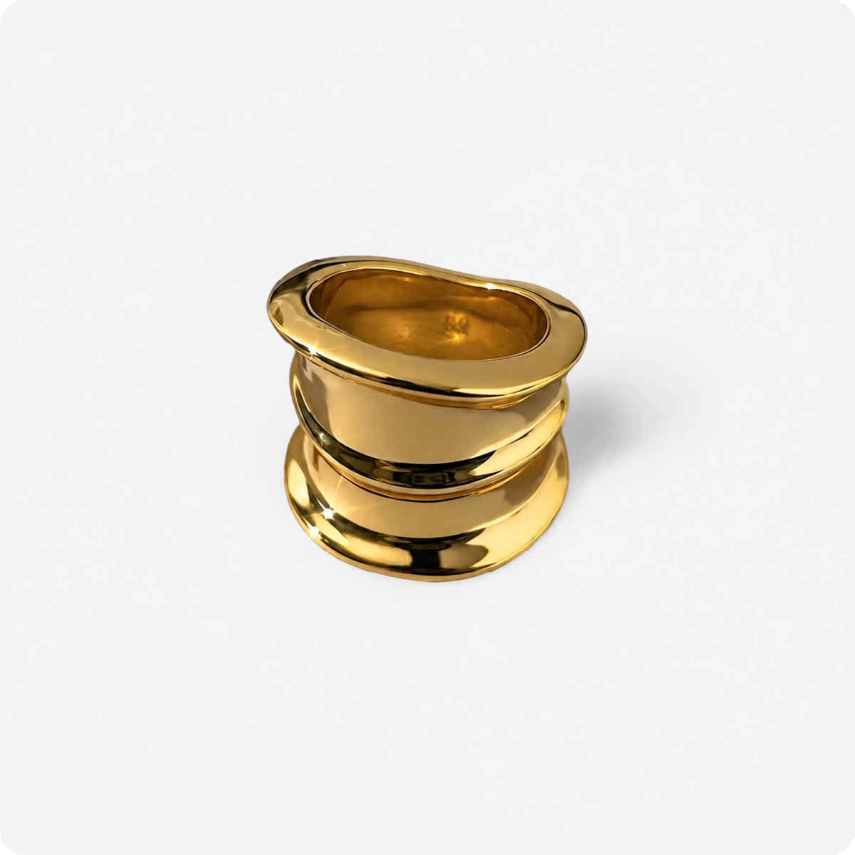 DuoSigma Irregular Ring - Voisson