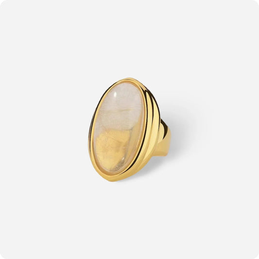 Dynasty Icons Natural Crystal Ring - Voisson