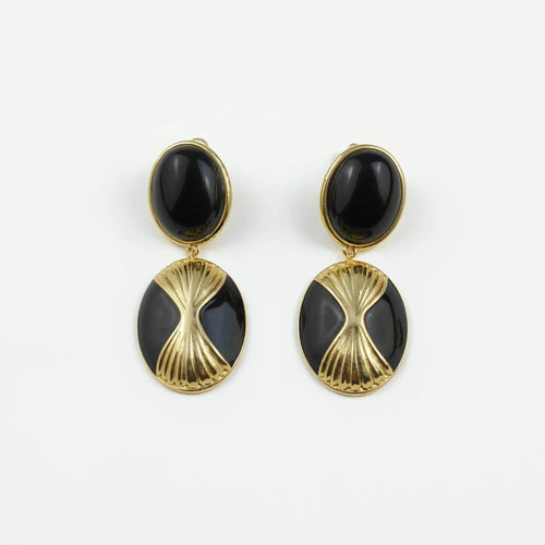 Eclipse Aura Bold Statement Earrings - Voisson