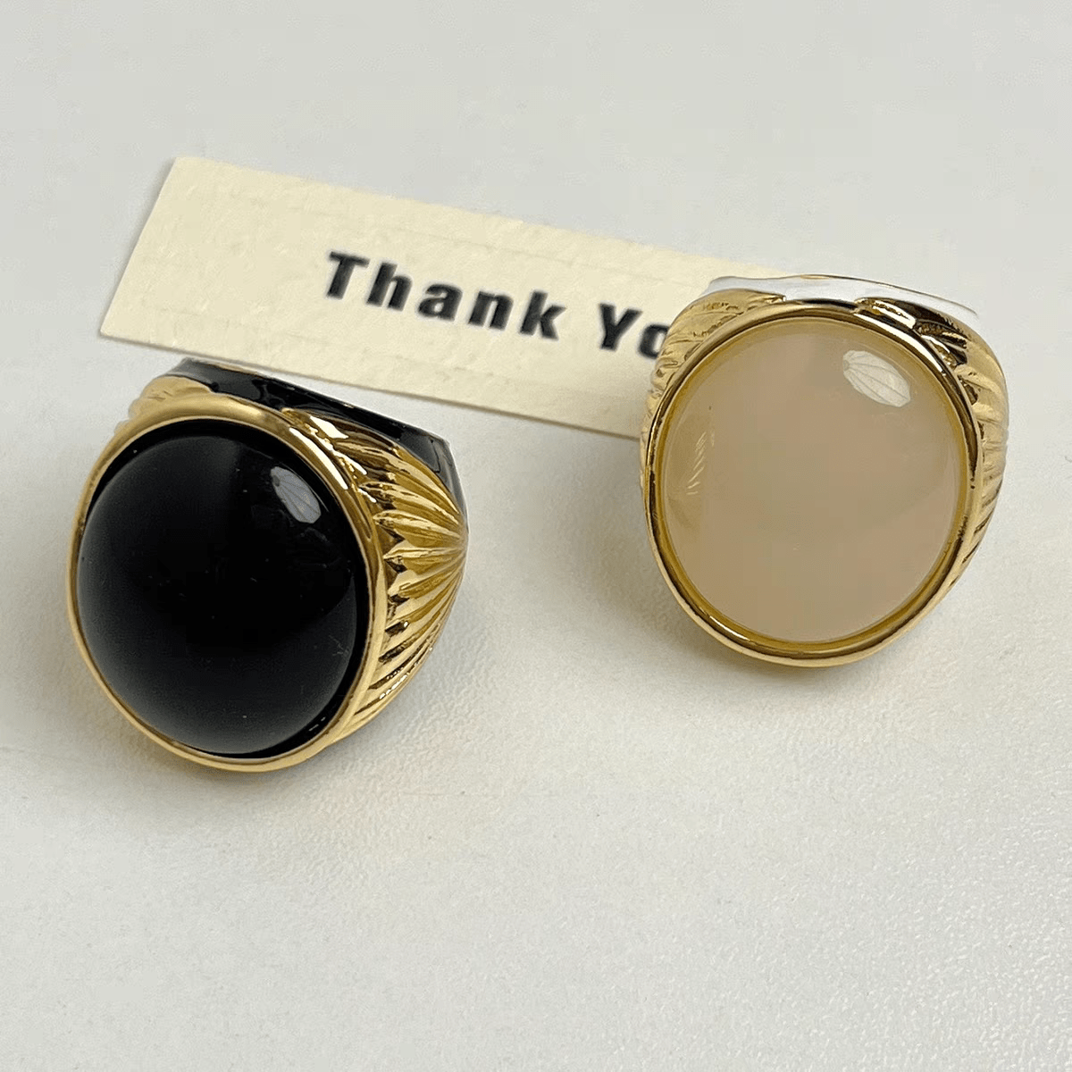 Eclipse Aura Bold Statement Ring - Voisson