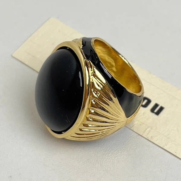 Eclipse Aura Bold Statement Ring - Voisson