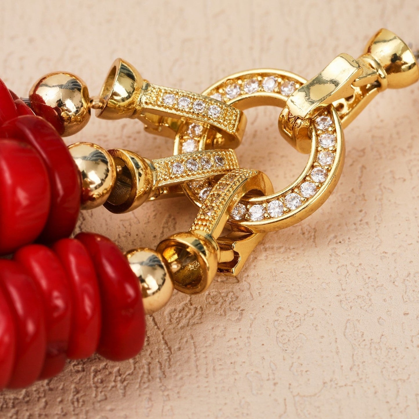 Empress Coral Strand Necklace - Voisson